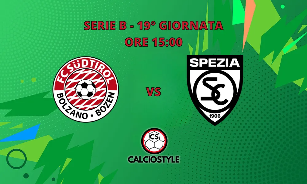 Sudtirol-Spezia: probabili formazioni e dove vederla
