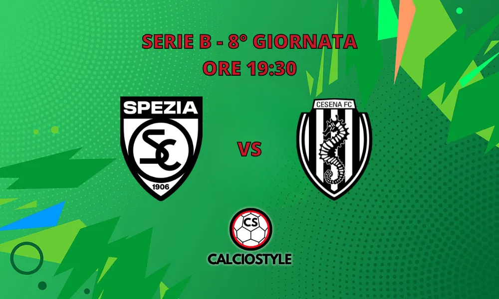 Spezia-Cesena, probabili formazioni e dove vederla