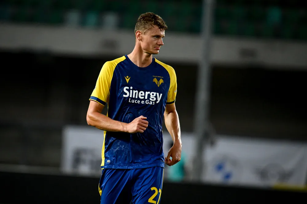 Hellas Verona, infortunio Dawidowicz: c'è la diagnosi
