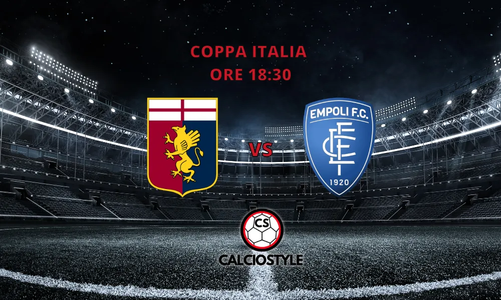Genoa-Empoli 3-1, show dei grifoni che approdano agli ottavi di finale