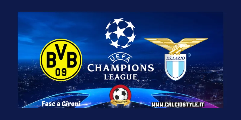 Borussia Dortmund-Lazio: probabili formazioni e dove vederla