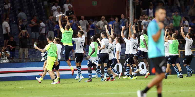 Sampdoria-Lazio: 0-3. Un attacco da tris!