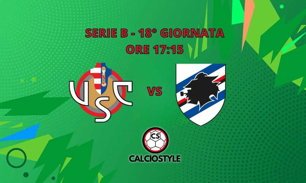 Cremonese-Sampdoria, le probabili formazioni e dove vederla