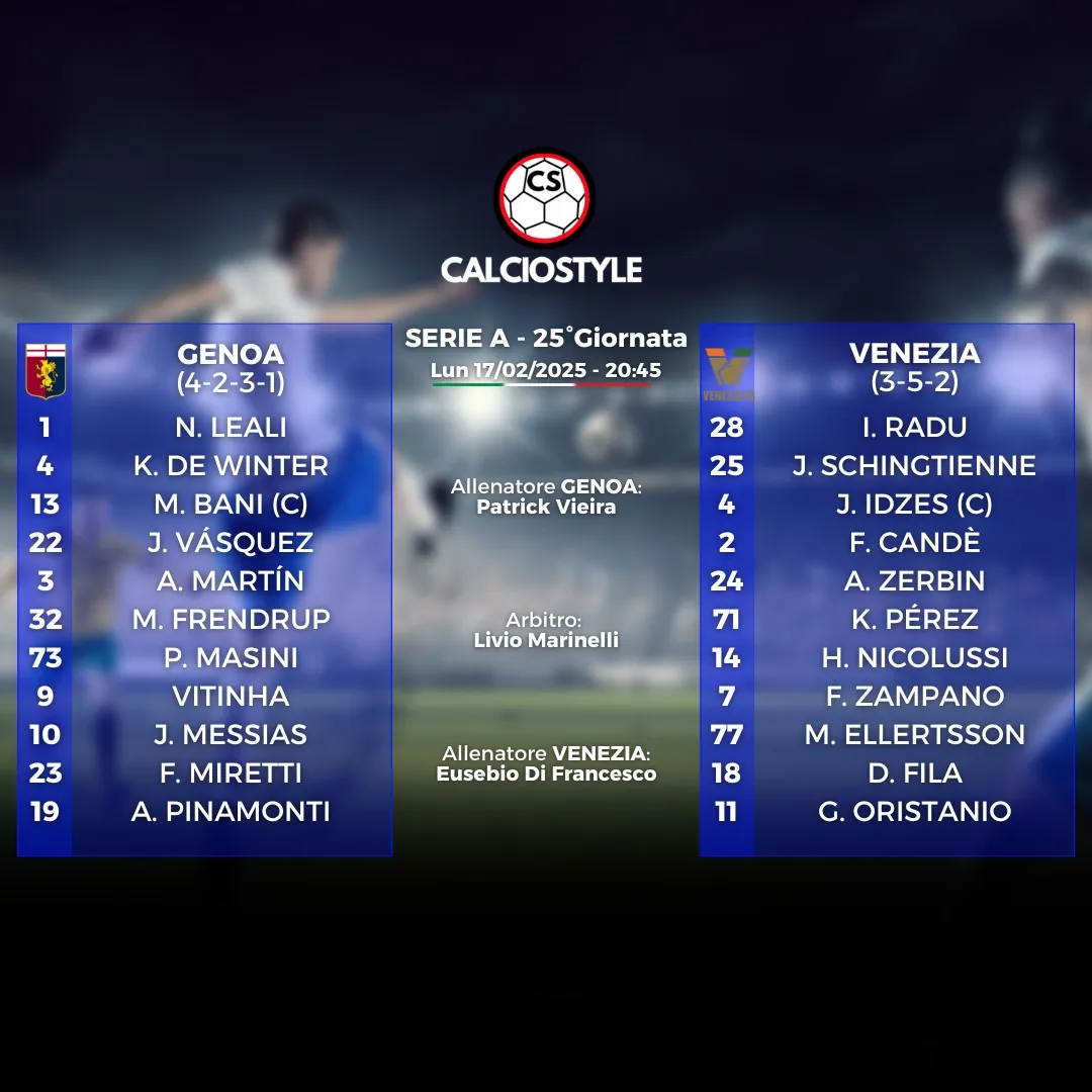 genoa-venezia
