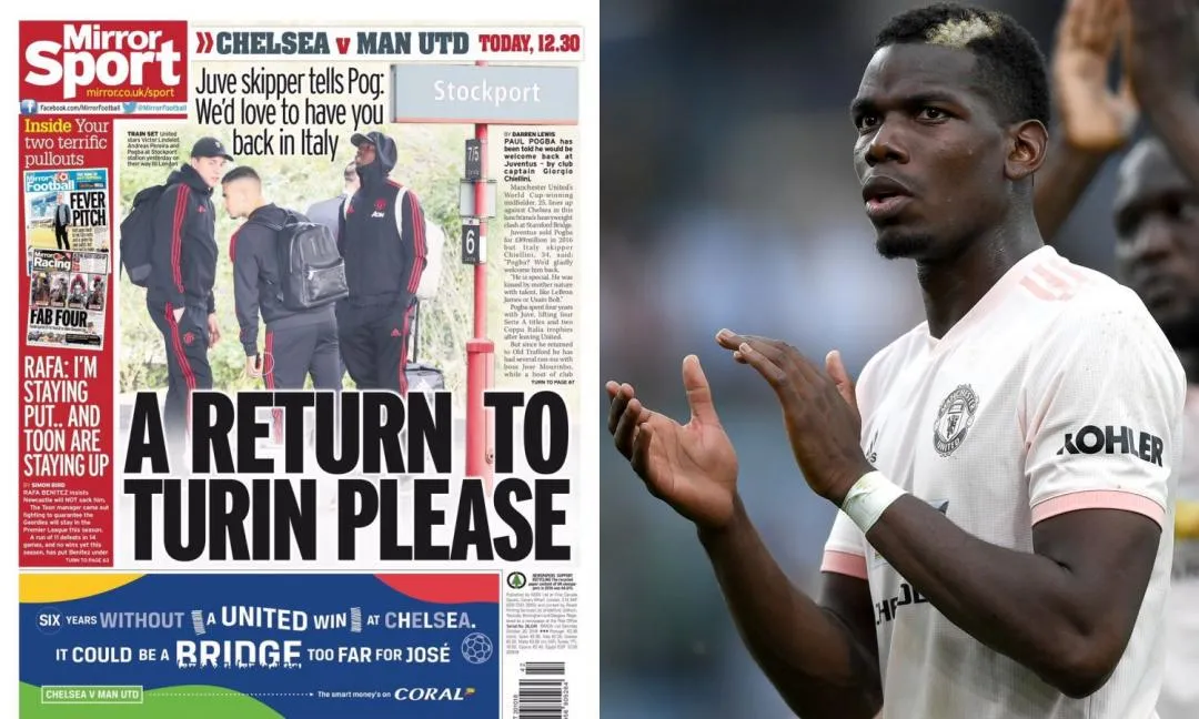 Pogba può tornare alla Juve a gennaio!