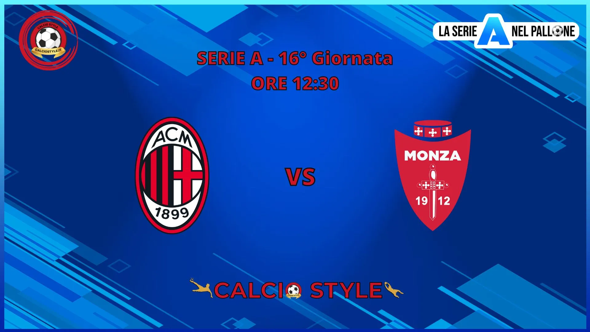 Milan - Monza: probabili formazioni e dove vederla