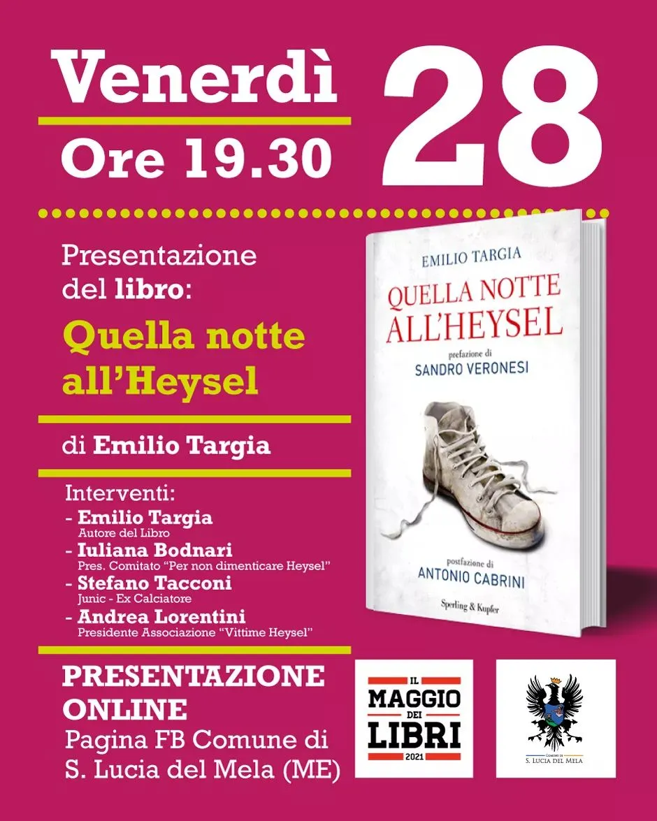 Maggio dei libri: quella notte all' Heysel