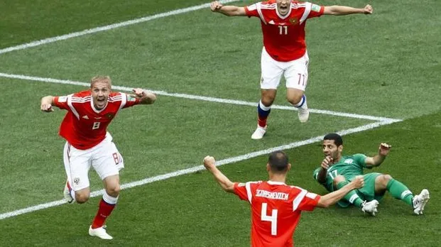 Mondiali Russia: l'Arabia Saudita KO contro i Padroni di Casa