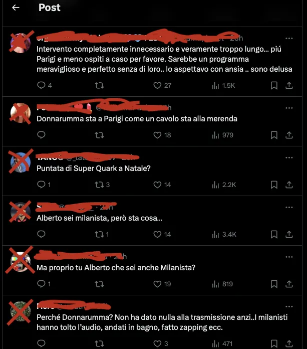 Donnarumma reazione social