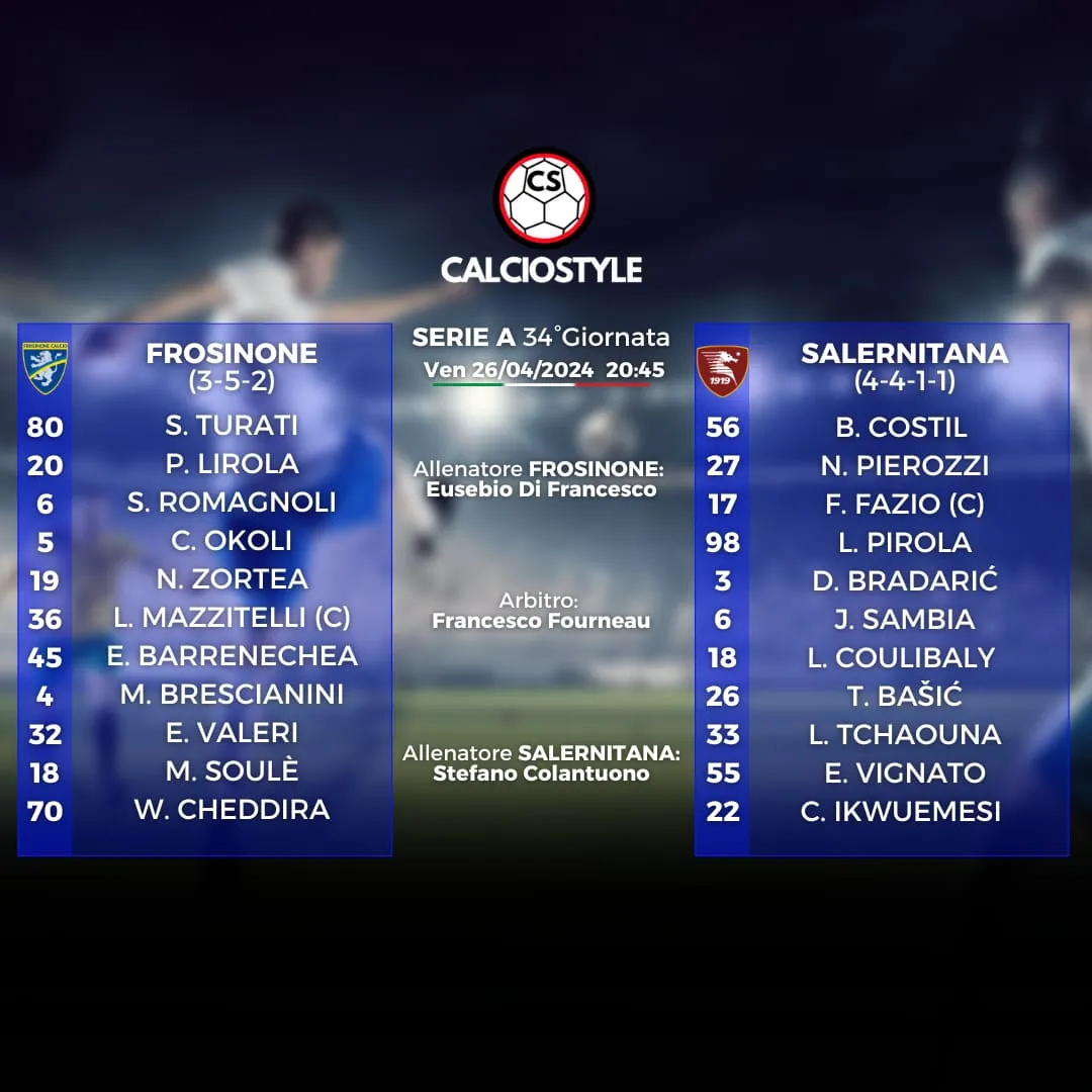 Frosinone-Salernitana