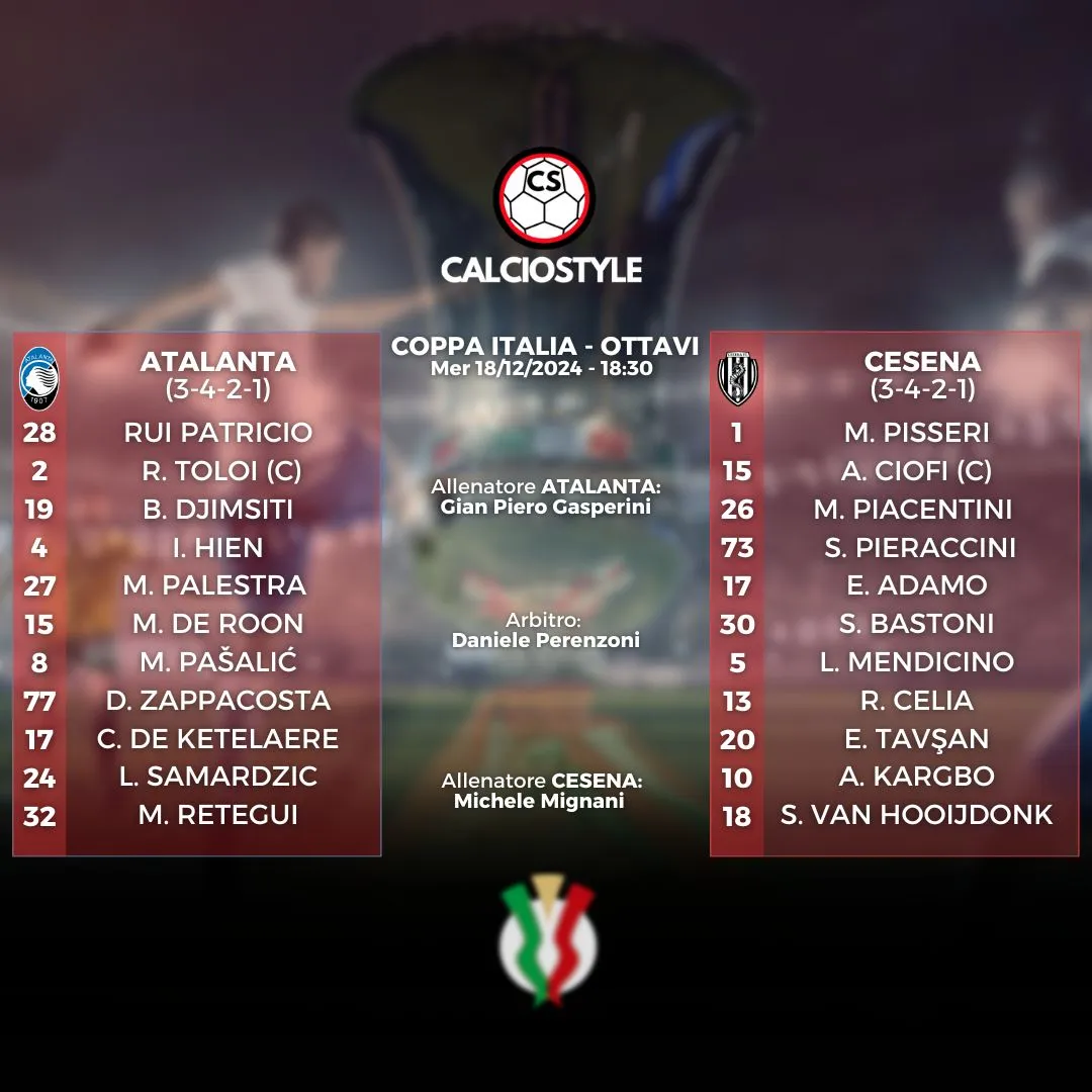 Atalanta-Cesena