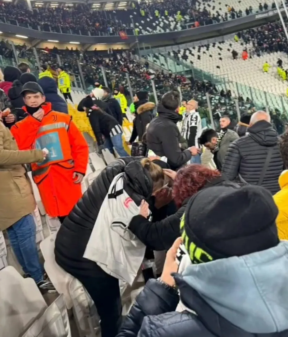 Juventus-Roma: tragedia sfiorata