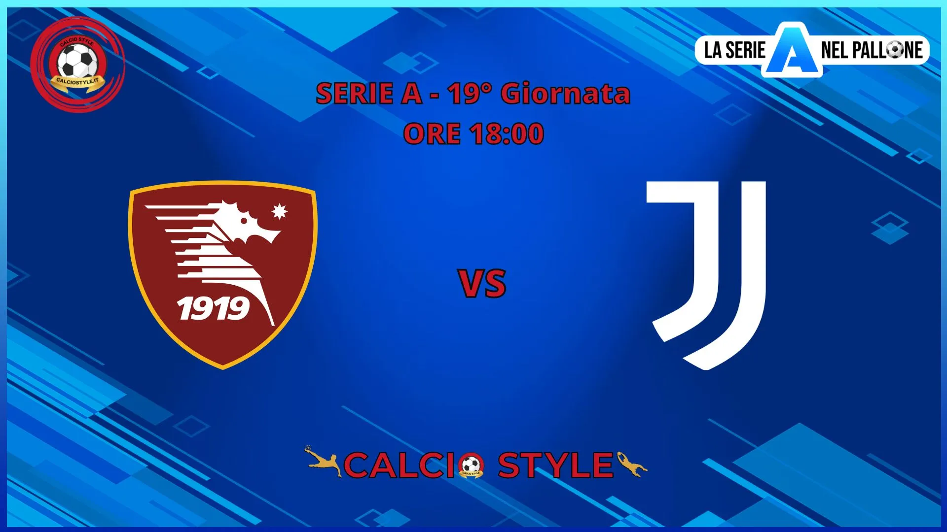 Salernitana-Juventus: sappiamo che...