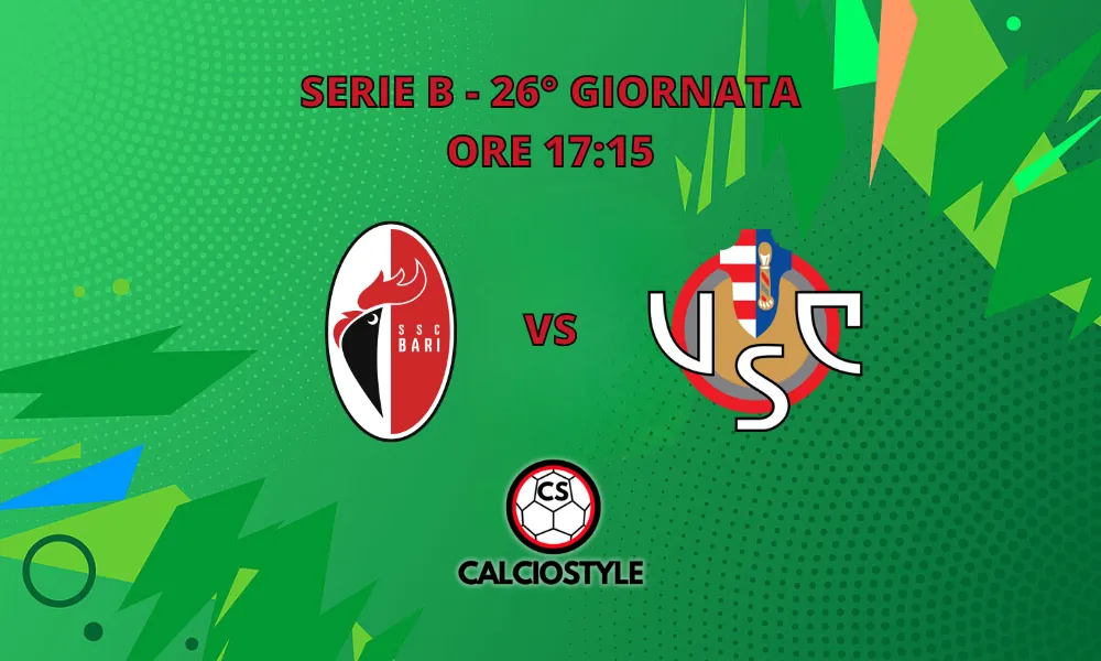 Bari-Cremonese, le probabili formazioni e dove vederla
