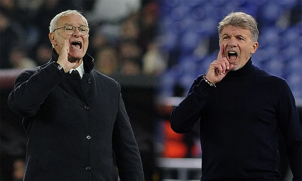 Lazio-Roma, Ranieri e Baroni