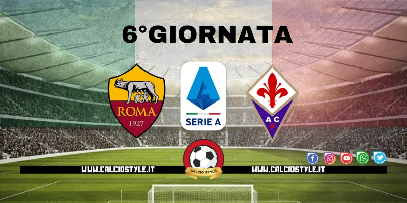 Roma-Fiorentina: probabili formazioni e dove vederla