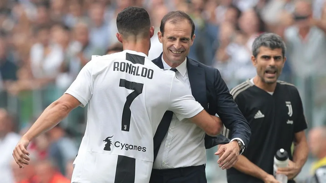 Juve: Allegri-Ronaldo che coppia!!!