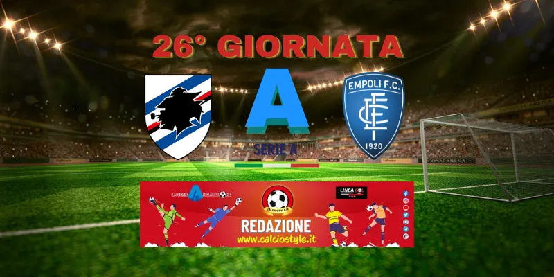 Sampdoria-Empoli, probabili formazioni e dove vederla