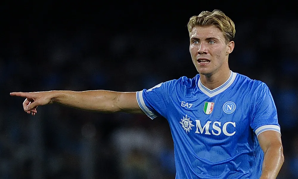 Napoli, Hojlund: "Il Milan? Qui sono felice."