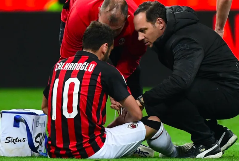 Milan: apprensione per Calhanoglu