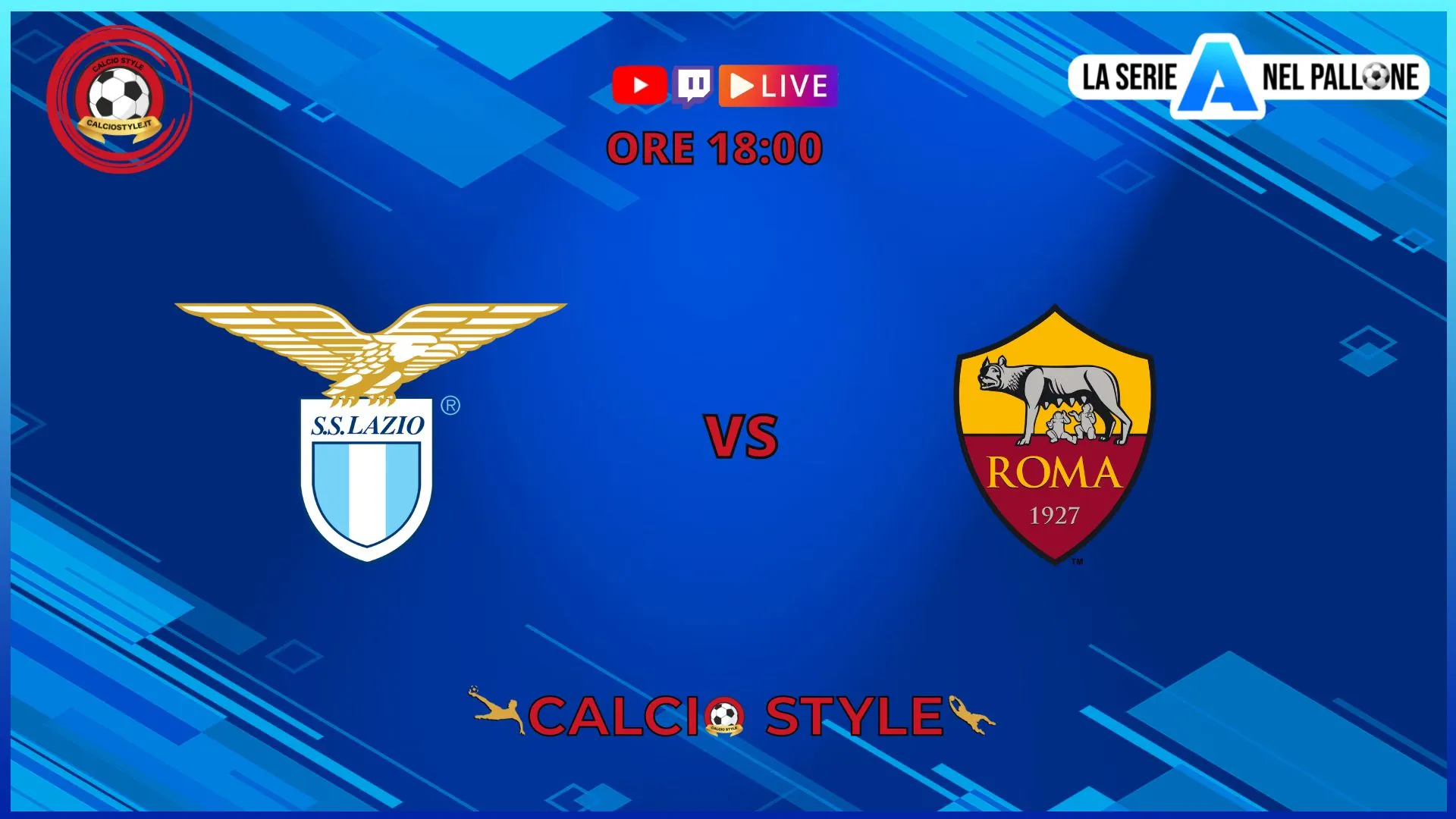 Lazio-Roma, le scelte ufficiali del derby della Capitale