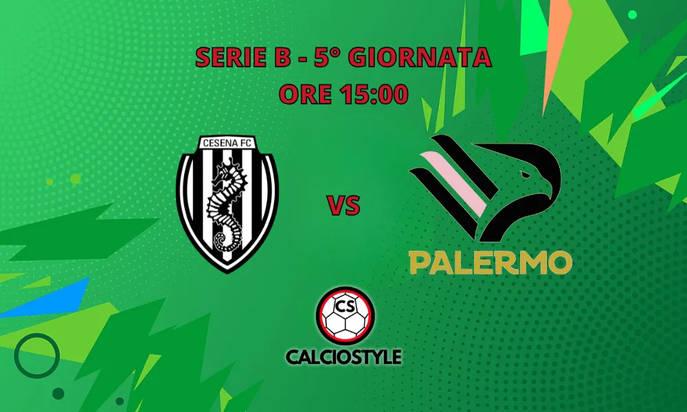 Cesena-Palermo: probabili formazioni e dove vederla