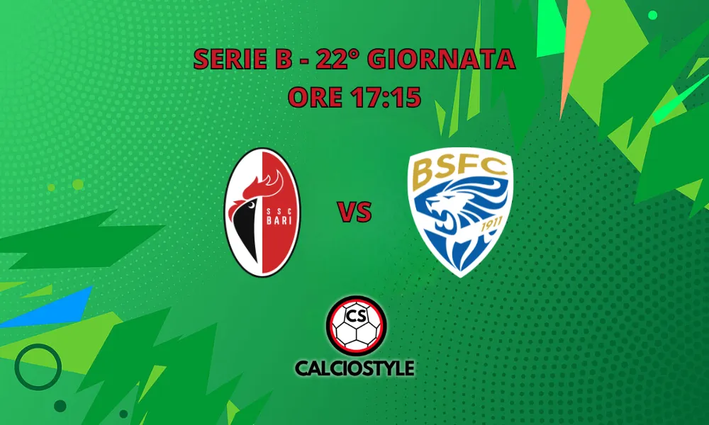 Bari-Brescia, probabili formazioni e dove vederla