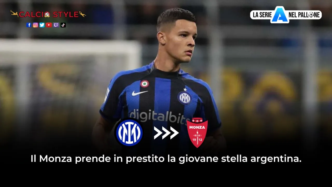 Inter: ceduta una stella in prestito al Monza