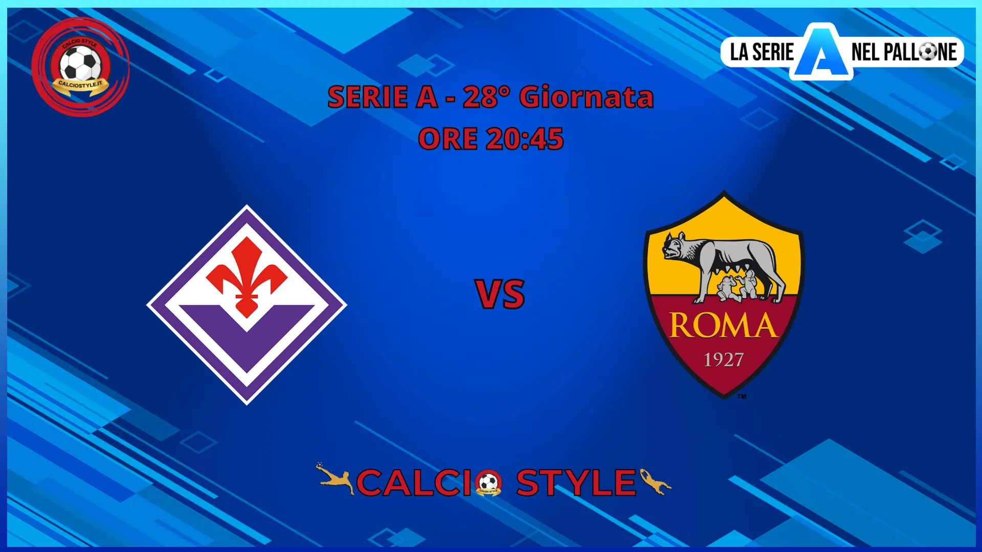 Fiorentina-Roma: probabili formazioni e dove vederla