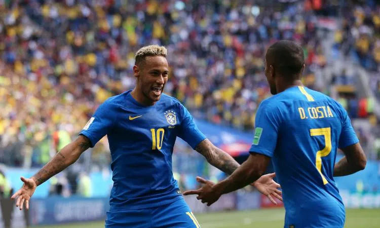 MONDIALE RUSSIA 2018. Brasile-Costa Rica 2-0: Coutinho-Neymar.