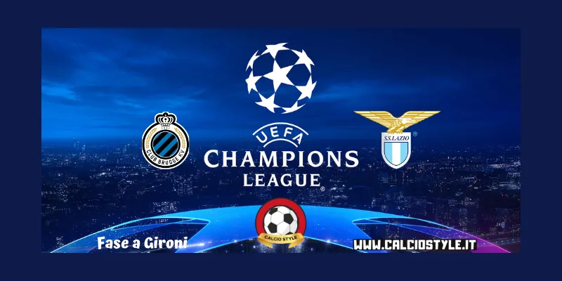 Bruges-Lazio: probabili formazioni e dove vederla