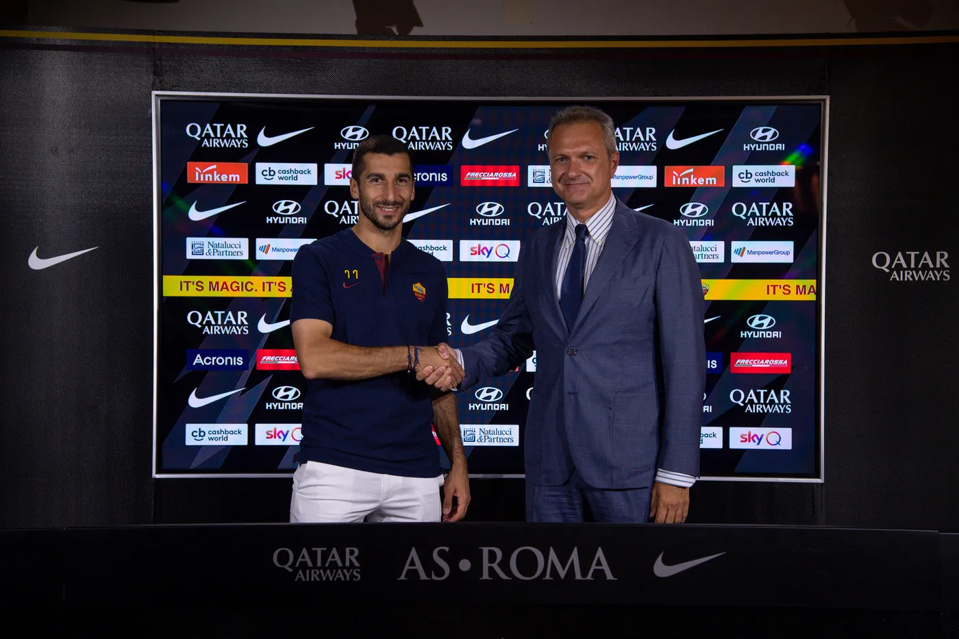 Ufficiale Roma: Mkhitaryan fino al 2021