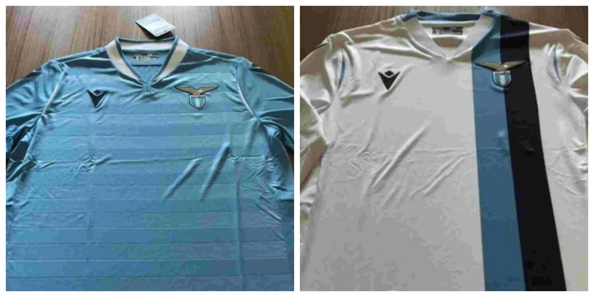 Lazio ecco le nuove maglie