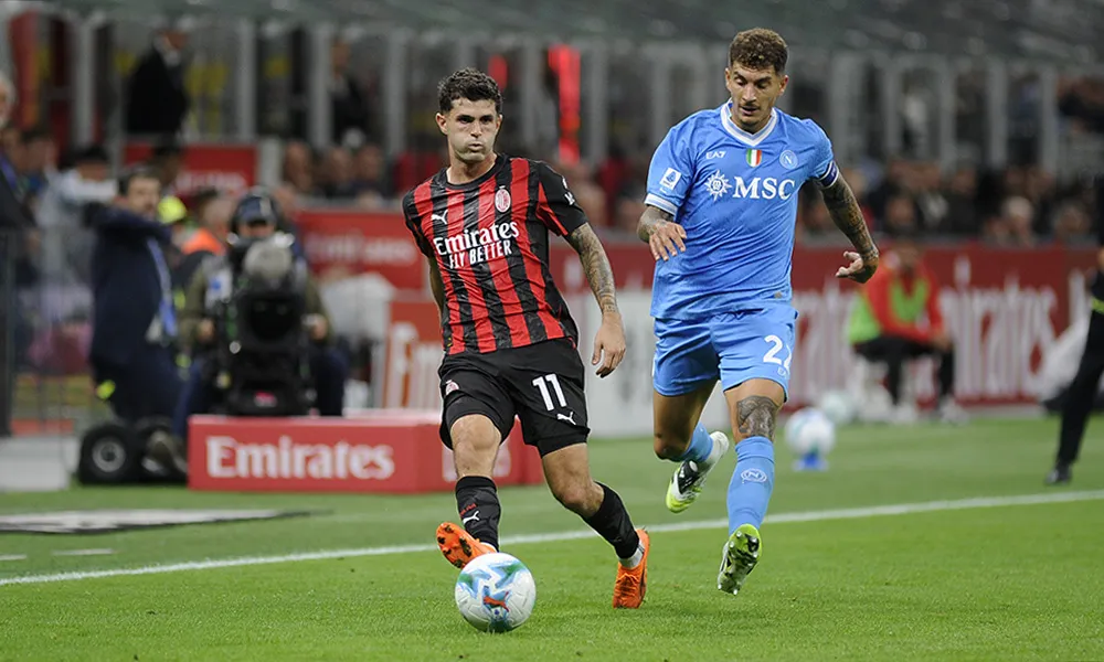 Milan, novità su Pulisic: l'americano parte per Torino