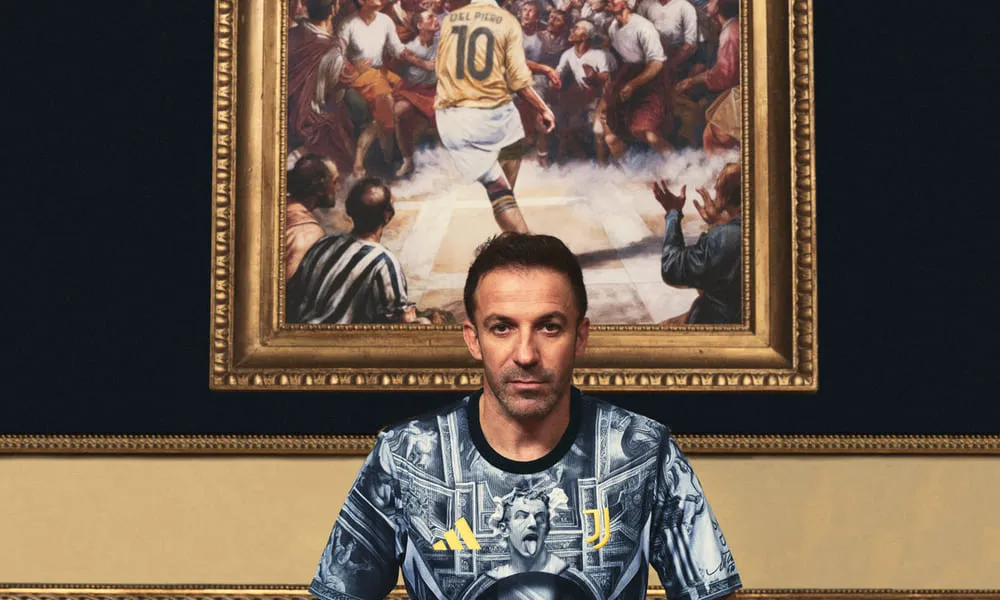Juventus e adidas celebrano Del Piero: nasce la Collezione ADP