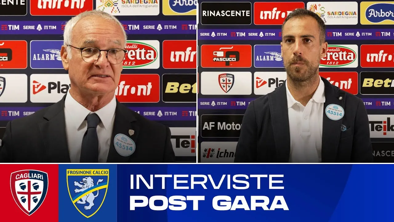 Ranieri e Mancosu: video intervista post gara