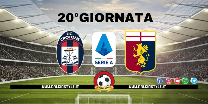 Crotone-Genoa: le probabili formazioni e dove vederla