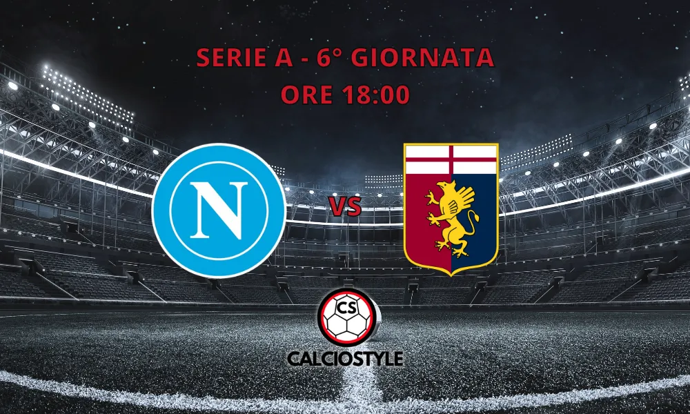 Napoli-Genoa, probabili formazioni e dove vederla