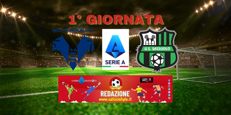 Hellas Verona-Sassuolo: le probabili formazioni e dove vederla