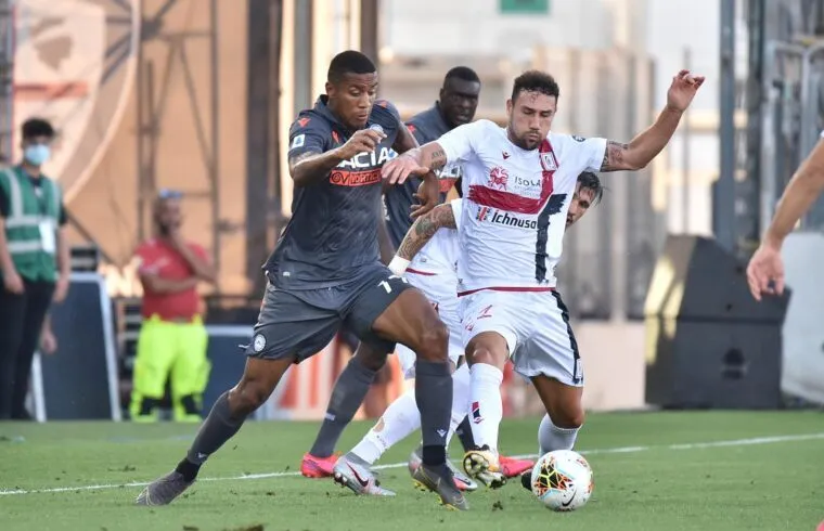 Cagliari-Udinese 0-1: Okaka chiude subito la partita