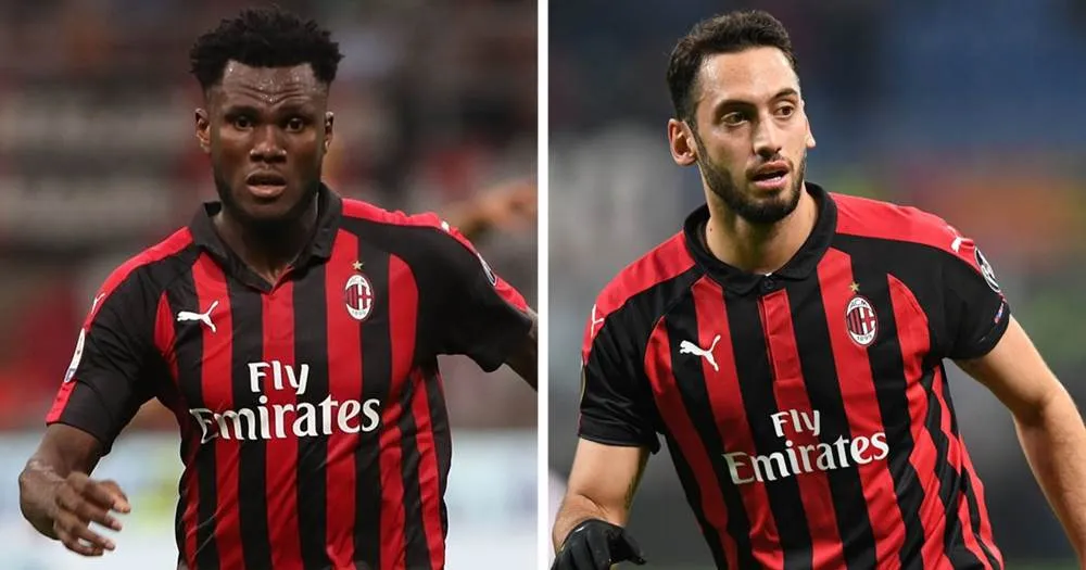 Milan: Kessiè e Calhanoglu in lista di partenza