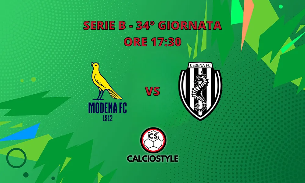Modena-Cesena, le probabili formazioni e dove vederla