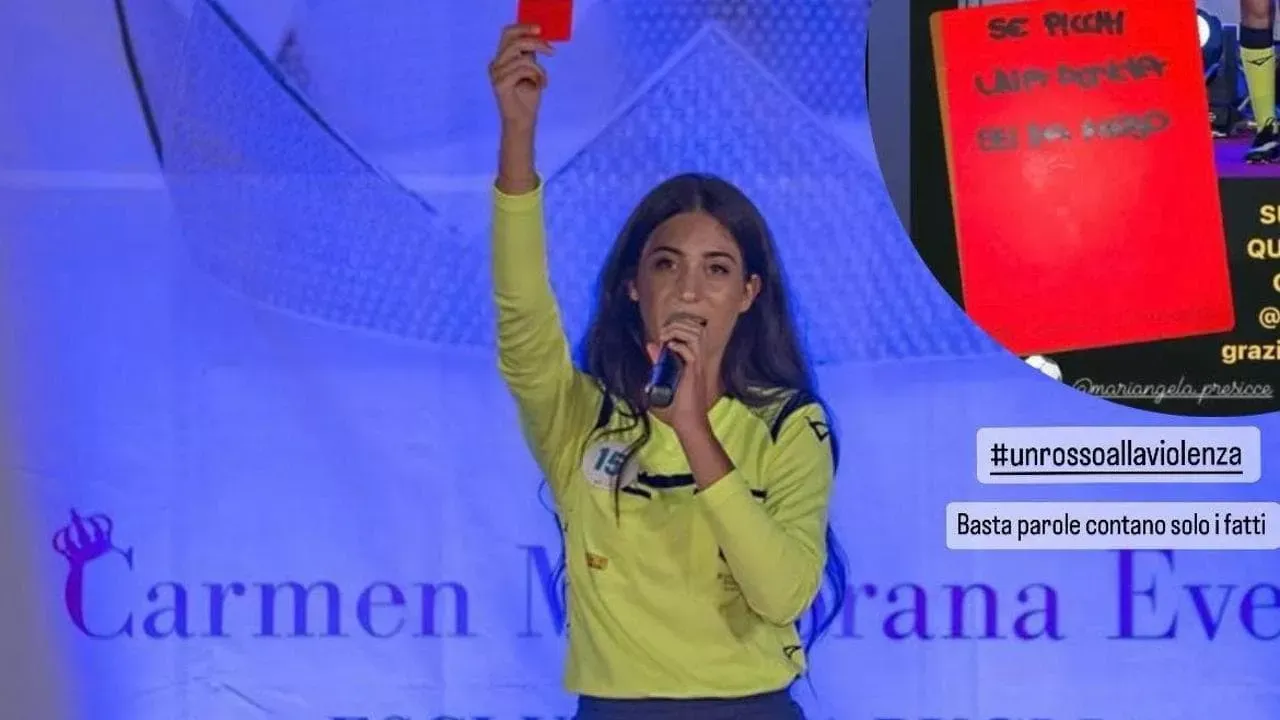 L'arbitro Mariangela Presicce