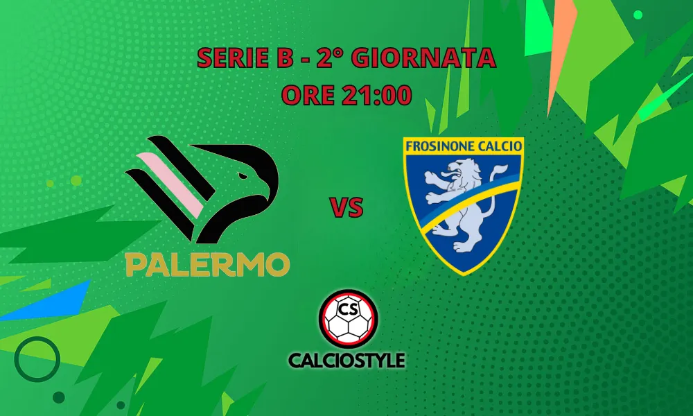 Palermo-Frosinone: le probabili formazioni e dove vederla