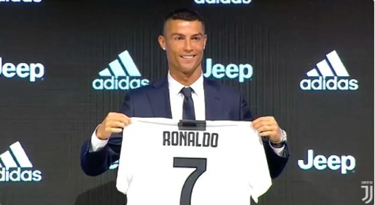 Ronaldo: il primo giorno in bianconero