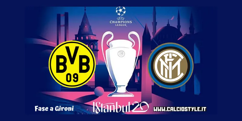 Borussia Dortmund-Inter: le probabili formazioni e dove vederla