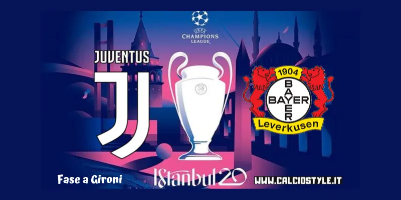 Juventus-Bayer Leverkusen: probabili formazioni e dove vederla