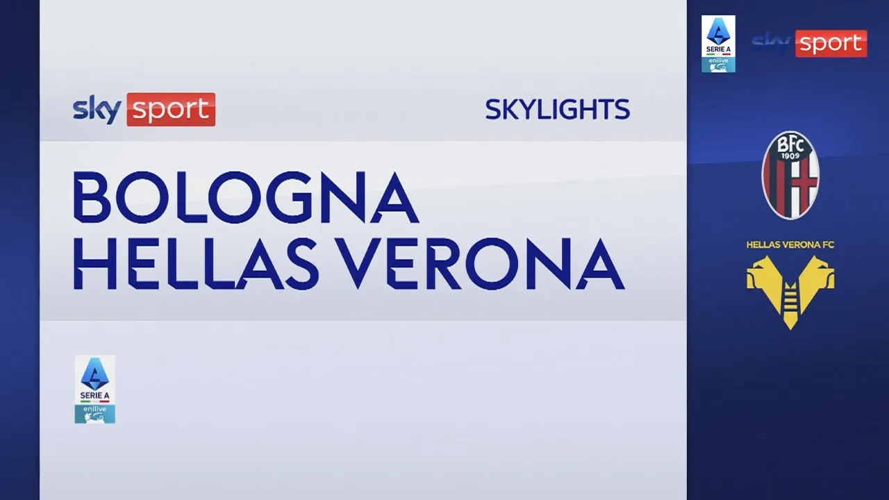 Bologna-Verona 2-3. Goal e Highlights