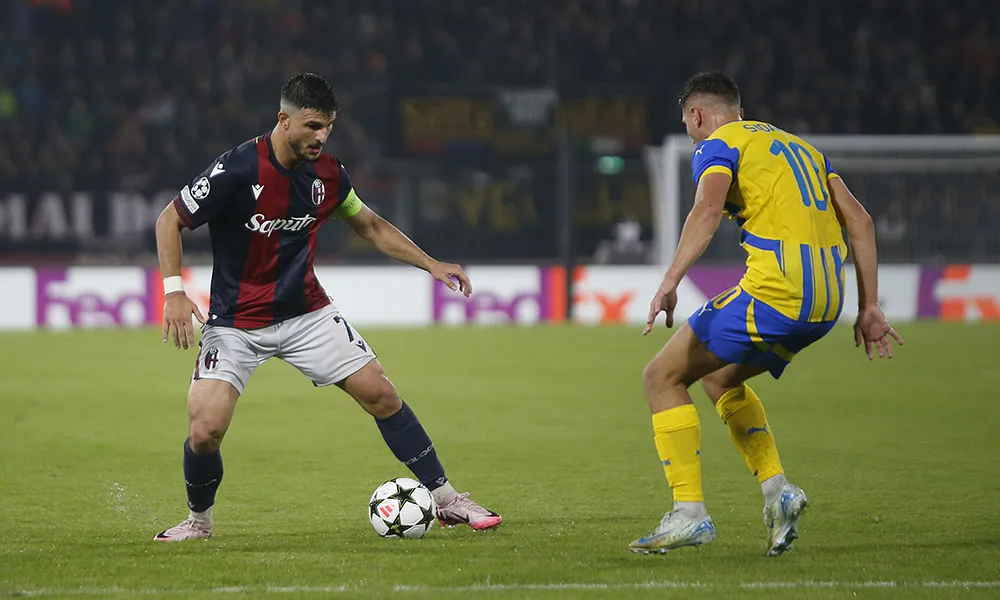 Bologna-Shakhtar, Italiano: "Esordio positivo, ma avremmo potuto vincere"
