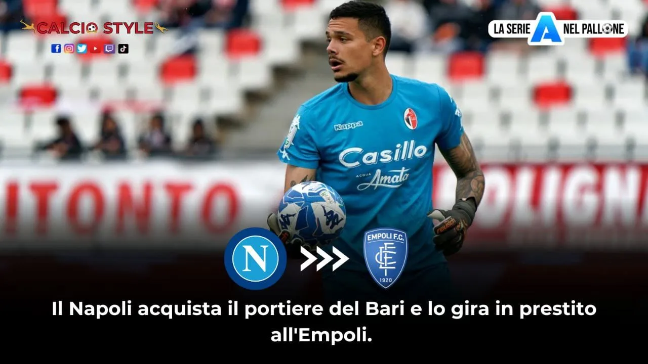 Elia Caprile all'Empoli ma tesserato dal Napoli
